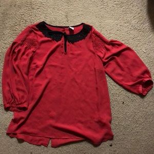 Red Snow White collection shirt